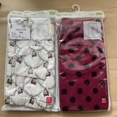 ユニクロ ベビー レギンス 10分丈 7分丈 100 2枚セット