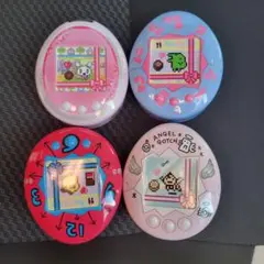 たまごっち　バレンタイン　コンプ　4種　まめっち　くちぱっち　てんしっち