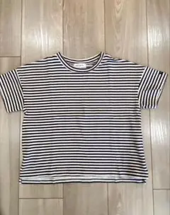quoti use fith 半袖ボーダーTシャツ　120のサムネイル