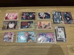 SPY×FAMILY カード 11枚セット+シール1枚おまけ付