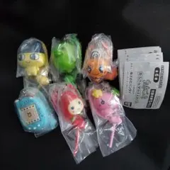 たまごっち カラフルマルチチャーム 　コンプリート　まめっち　くちぱっち