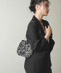 Kana スパンコール2wayバッグ