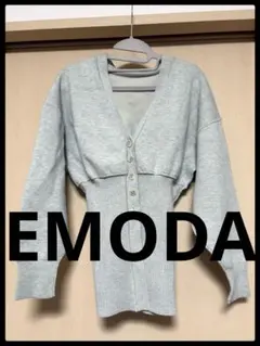 【EMODA エモダ】バルキートップロングカーディガン♡