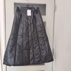 msm♪様用☆未使用☆暖か☆中綿ロングスカート　M 黒