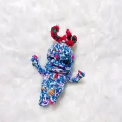 ブルーポップ　マンドラゴラのあみぐるみ