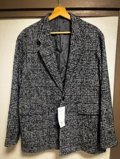 【未使用品】Glen Check テーラードジャケット S