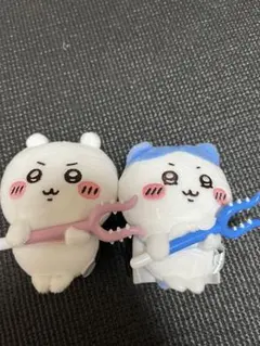 【ひと狩りいこうぜセット】ちいかわ＆ハチワレ 討伐マスコット