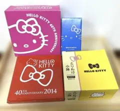 【非売品】ローソン×ハローキティ　プレート グラス 小鉢 ガラスボウル 食器4点