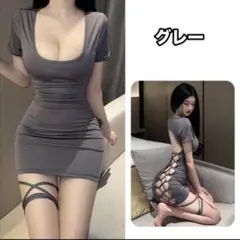 コスチューム　背中開き　セクシー ワンピース ミニワンピ　ハロウィン　エロいのサムネイル
