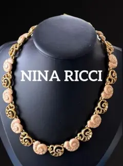 Nina Ricci フェイクパール ヴィンテージネックレスF149 - メルカリ