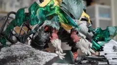 【一点物】 黒デク ジオラマ フィギュ ア フルカスタム エフェクト付き