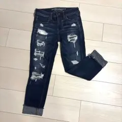【美品】アメリカンイーグル JEGGING CROP ジェギング ストレッチ