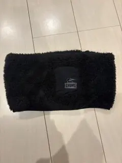 CHUMS ブラック ネックウォーマー