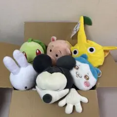 キャラクターぬいぐるみセット　黄ピクミン　なりきり帽子