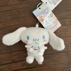 ローリーズファーム いちご新聞 シナモロール キーホルダー LOWRYSFARM