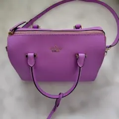 kate spade パープル ショルダーバッグ