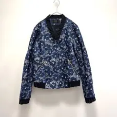 美品です。アルチザン　スナップブルゾン　ブルー
