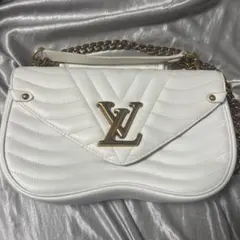 Louis Vuitton ホワイト ショルダーバッグ ニューウェーブ PM
