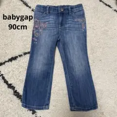 babygap 刺繍付きデニム　90cm