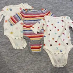 【未使用】GAP ベビー ロンパース 3点セット 0-3ヶ月