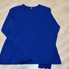 ＸＬネイビー 長袖 Tシャツ シンプル