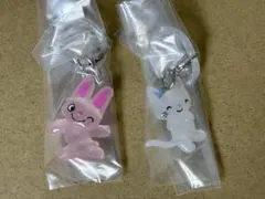 ノンタン　めじるしアクセサリー　うさぎさん　タータン