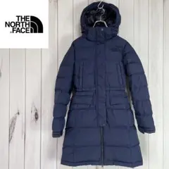 ノースフェイス　ダウンジャケット　ロングダウン　ロングコート　レディースM