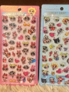 パワーパフガールズ うるちゅる透明シールセット 2シート
