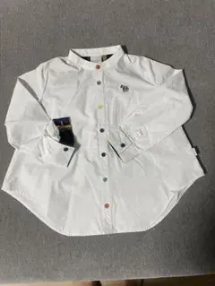 ポールスミスジュニア　デザインシャツ　110サイズ　ホワイト