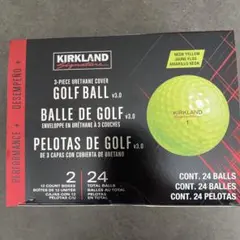 こ*ー様 KIRKLAND SIGNATURE ゴルフボール 白7ダース 黄3ダ - メルカリ