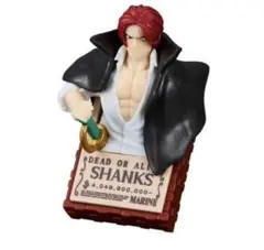 新品未開封 ワンピース チョコサプ シャンクス フィギュア 手配書