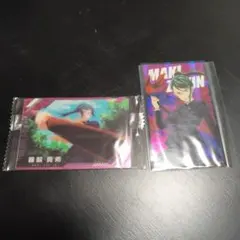 新品　呪術廻戦　禪院真希　カード＆シール