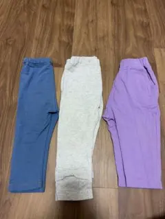 ベビーパンツ3点セット無印用品、SLAP SLIP、GU80cm