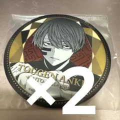 桃源暗鬼 渋谷 TSUTAYA シブツタ メタリック 缶バッジ 無陀野無人