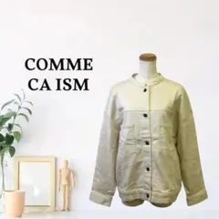 zk301【M】COMME CA ISM ジャケット ボタン留め ポケット付きのサムネイル