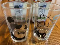 呪術廻戦 一番くじ グラス ガラスコップ 2個セット 五条悟 パンダ