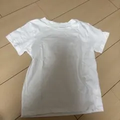 Elfindoll ホワイト Vネック Tシャツ 130