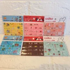 ディズニー　ブロックデコシール6点セット　ミッキー　ミニー　ベイマックス　品薄