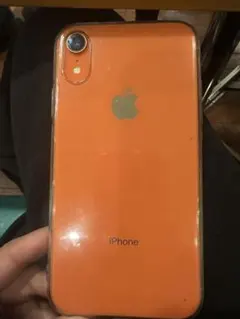 iPhoneXRオレンジ128GB 【SIMロックありau】 - メルカリ