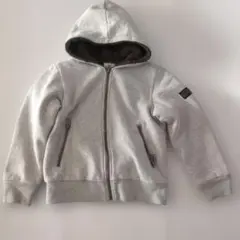 美品　DIESEL　キッズ　グレー パーカー フード付き　130