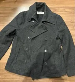 アーバンリサーチURBAN RESEARCH ダークグレー ピーコートサイズ38