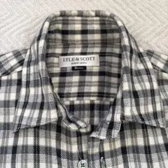 「美品」チェック柄 長袖シャツ S
