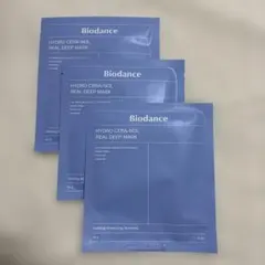biodance ハイドロセラノールリアルディープマスク 3枚