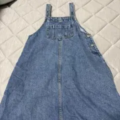 GU デニム ジャンバースカート キッズ