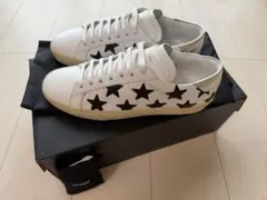 （39.5）SAINT LAURENT PARIS スニーカー カーフ スターのサムネイル