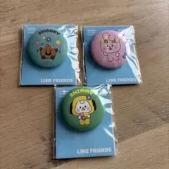 BT21 缶バッジ 3種セット