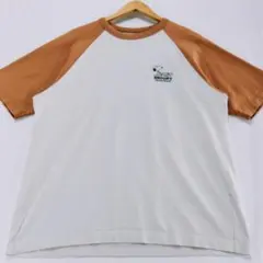 a895　ユニクロUT　ピーナッツTシャツ　メンズ　M　オーバーサイズフィット