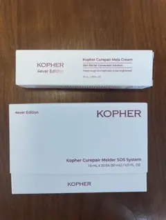KOPHER 4everセット(メルダーSOS,メラクリーム,ダーマアンプル) - メルカリ