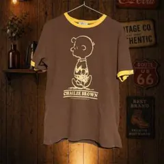【ありんこ様専用】【PEANUTS】チャーリーブラウン 染み込みプリント