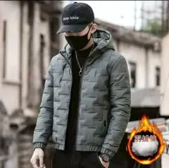【BLACK FRIDAY】ダウンジャケット　中綿ジャケット　防寒　メンズ